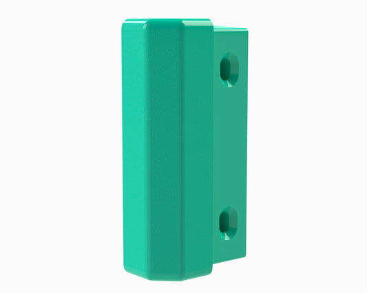 Box Bed Head Protection Rail End / Yellow